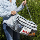 ALEKO BSB380GV2 Air Boat Seat Cushion Under Seat Bag Pockets X0036N6AJT - Gray - Brand New