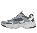 118334 SKECHERS MEN'S BOBS DIEGO FUSION LOOK SNEAKER - SIZE MEN 9 GREY/MULTI - Like New