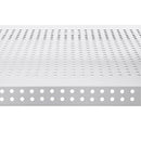 Muscle Rack PWS301447-4W Steel Wire Shelving 4 Adjustable Shelves - White - Brand New
