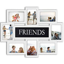 JERRY & MAGGIE - PHOTO FRAME 22X17 - WALL MOUNTING DESIGN - WHITE - Brand New