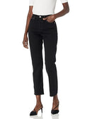 LEVI'S WEDGIE STRAIGHT ANKLE JEANS SIZE : 27 X 28 - BLACK SPROUT - Brand New