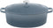 Cuisinart 7 Quart. Oval Cast Iron Casserole, CI770-33GNV - Gradient Navy Like New