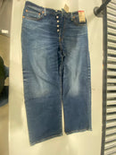 LEVI'S(R) WOMENS RIBCAGE STRAIGHT ANKLE WOMEN'S JEANS SIZE: WOMEN 32 X 27 - Brand New