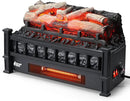 TURBRO Eternal Flame 20Inch Infrared Quartz Electric Fireplace Log Heater BLACK - Like New