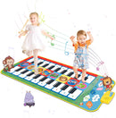 FIVEGOES PIANO MAT FOR TODDLERS 1-3, 44" X 20"  - MULTI - Like New
