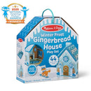 Melissa & Doug Winter Frost Wooden Gingerbread House Gingerbread House Play Set - Brand New
