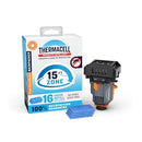 THERMACELL FUEL-ZONEGUARD BACKPACKER, CAMPING MOSQUITO REPELLER - GRAY/BLACK - Like New