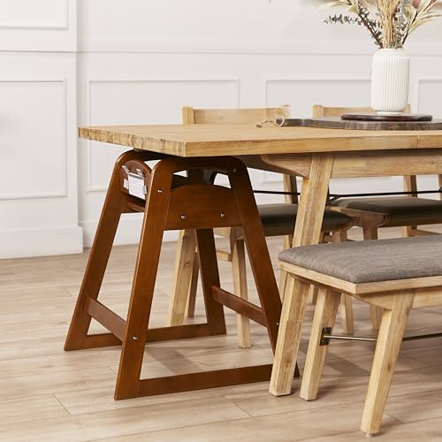 ECR4KIDS ASATT HIGH CHAIR, TODDLER CHAIR - DARK WALNUT - Like New