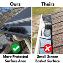 GutterBrush 4.25" Downspout Guards Fits 5 Inch Gutters 4-Pack 18" B00872KA5S - Brand New