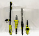 Sun Joe GTS4001C Garden Tool System (Hedge Trimmer, Pole Saw, - Scratch & Dent