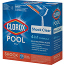 Clorox Pool&Spa Shock Crystal Clear Water Swim-ready 32706CLX (6-Pack) - Brand New
