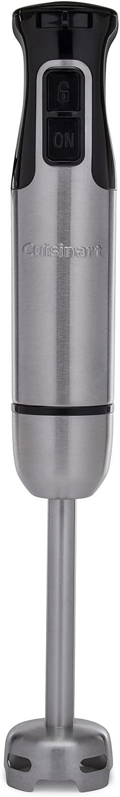 Cuisinart HB-120PCFR Smart Stick Variable Speed Hand Blender - BLACK/SILVER Like New