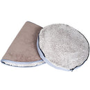 PETMAKER Sleep and Play Cat Bed with Removable Teepee Top - Tan - Brand New