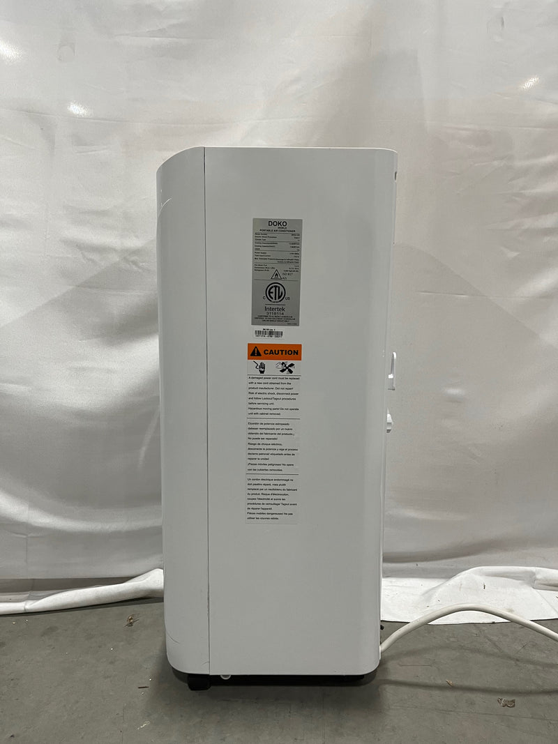 DOKOWORLD Portable Air Conditioners 12000 BTU AC Dehumidifier SPK2-12C - WHITE Like New