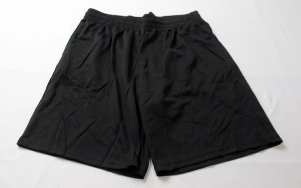 SQUARE METER MEN'S BASIC SOLID BREATHABLE ATHLETIC SHORTS - SIZE: MEN M - BLACK - Brand New