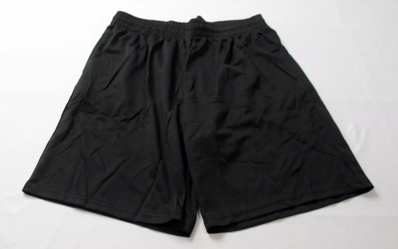 SQUARE METER MEN'S BASIC SOLID BREATHABLE ATHLETIC SHORTS - SIZE: MEN M - BLACK - Brand New