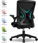 Paeceioni Airchros Office Chair, Ergonomic Fold-Up Armrests, - BLACK - Like New