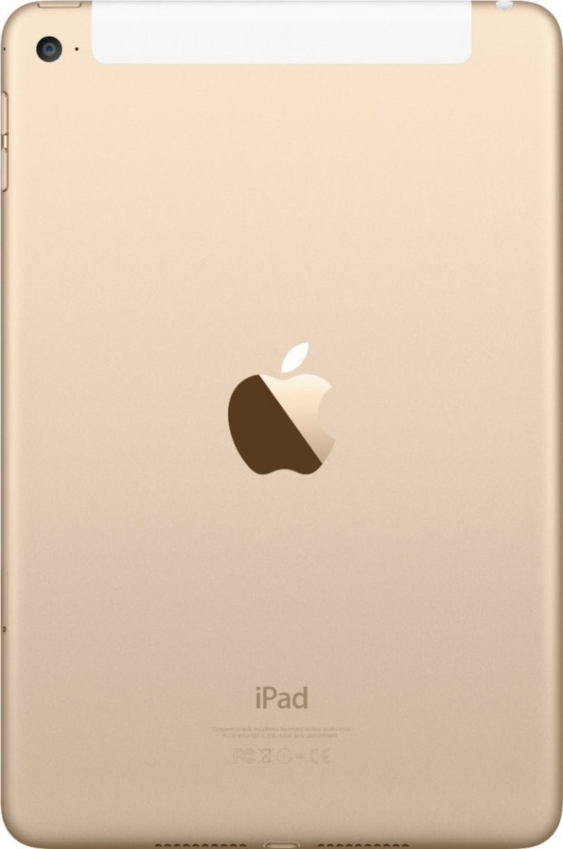 For Parts: APPLE IPAD MINI 4 128GB WIFI + CELLULAR - GOLD MK8F2LL/A CANNOT BE REPAIRED