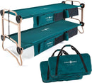 DISC-O-BED 30001BO CAM-O-BUNK COT WITH ORGANIZERS (LARGE) - GREEN - Like New