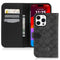 COACH SIGNATURE CANVAS TWO PIECE DETACHABLE WALLET FOLIO IPHONE 15 PRO MAX CASE - Like New