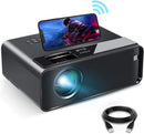 AELEPHAS W13 Mini Projector for iPhone, ELEPHAS 2020 WiFi, 480p Native - BLACK Like New