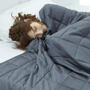 Weighted Idea Weighted Blanket (Dark Grey,80"x87",30lbs) Cooling Breathable - Brand New