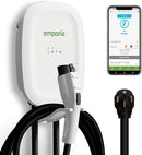 Emporia Level 2 EV Charger 48 Amp 11.5kW 240V Smart WiFi EMEVSE1UL - White - Like New