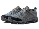 J036344 MERRELL WOMEN MOAB 3 WATERPROOF HIKING SHOE BLUE SIZE 8 - Like New