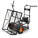 SuperHandy Utility Service Cart Power Wagon Wheelbarrow GUO095 - Orange - Brand New