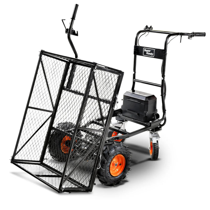 SuperHandy Utility Service Cart Power Wagon Wheelbarrow GUO095 - Orange - Brand New