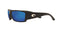 COSTA DEL MAR MEN'S CORBINA RECTANGULAR SUNGLASSES MATTE BLACK MATTE BLACK - Like New