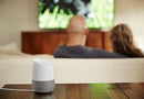 GOOGLE HOME WHITE SLATE ONE SIZE SMART SPEAKER GOOGLE ASSISTANT WHITE/GRAY - Like New