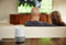GOOGLE HOME WHITE SLATE ONE SIZE SMART SPEAKER GOOGLE ASSISTANT WHITE/GRAY - Like New