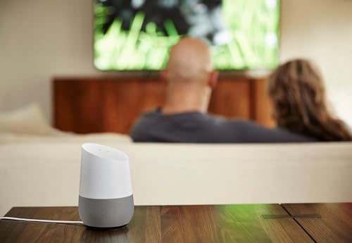 GOOGLE HOME WHITE SLATE ONE SIZE SMART SPEAKER GOOGLE ASSISTANT WHITE/GRAY - Like New