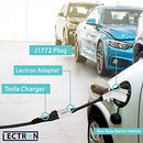 Lectron - Tesla to J1772 Adapter, Max 40A & 250V - Compatible Tesla High Powered - Like New