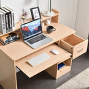 ROCKPOINT AXESS WRITING DESK FOR STUDENT WITH STORAGE - NATURAL MAPLE - Like New