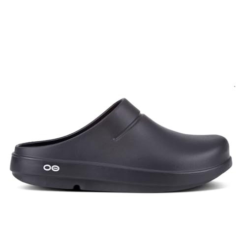 OOFOS OOcloog Recovery Clog - Women’s and Men’s, Size Unisex 7 M / 9 W - Black - Like New