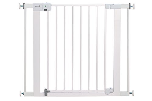 Safety 1st Easy Install Baby Gate for Doorways, Auto-Close Pressure-Mounted - Like New