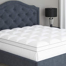 Sleep Mantra Mattress Topper Soft 100% Cotton Fabric - Full Size - 2 Pack - Like New