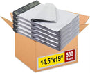 iMBAPrice 500 14.5x19 Premium Matte Finish White Poly Mailers Envelopes - Brand New