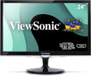 ViewSonic 24" FHD 2ms 60Hz 1080p Gaming Monitor HDMI DVI VGA VX2452MH - Black Like New