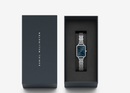 DANIEL WELLINGTON QUADRO LUMINE BEZEL 5-LINK ARCTIC S - SILVER - Like New