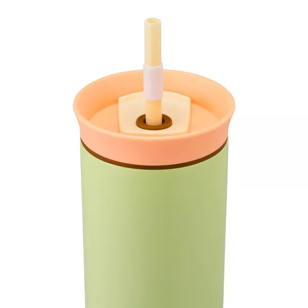 OWALA INSULATED TUMBLER 2-IN-1 LID STRAW SPECIAL ED 24OZ - LIME LIGHT - Like New