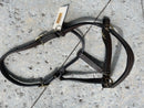DOVER SADDLERY SUFFOLK PALERMO TRIPLE-STITCHED HALTER SIZE- CHOCOLATE/BROWN - Like New