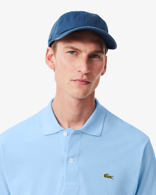 LACOSTE MEN'S CLASSIC FIT ORIGINAL L.12.12 POLO - SIZE: MEN L - PASTEL BLUE - Brand New