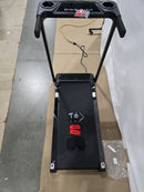 3-IN-1 TREADMILL WITH 15% INCLINE, PORTABLE TREADMILLS FOR HOME - BLACK - Like New