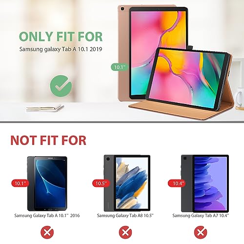 ODUIO CASE FOR SAMSUNG GALAXY TAB A 10.1 2019 - PU LEATHER - Scratch & Dent