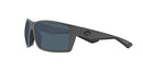 Costa Del Mar Men's Rectangular Sunglasses Matte Grey/Grey Polarized - Like New