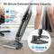 TIDY LIVING LOW NOISE WET DRY VACUUM CLEANER VACUUM AND MOP COMBO - BLACK - Like New
