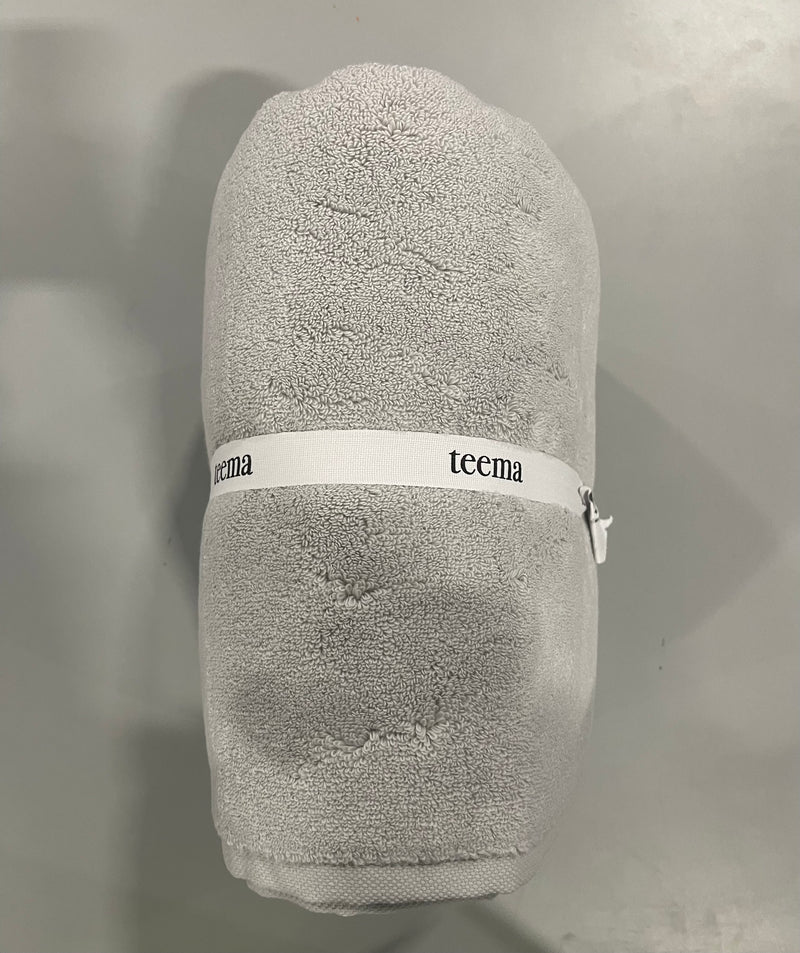 TEEMA 100% TURKISH COTTON BATH SHEET - 70X40 - STONE - Like New